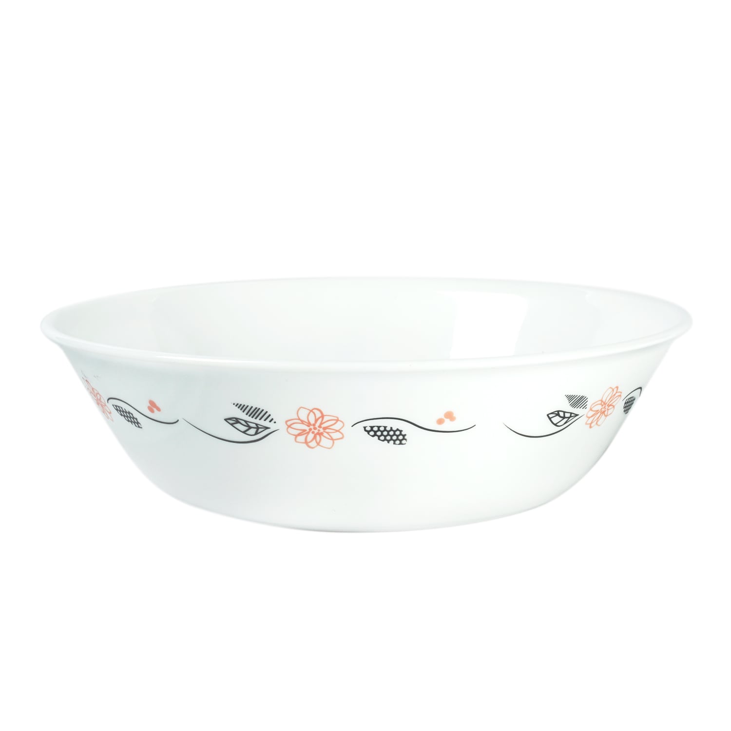 Corelle Livingware Tangerine Garden Serving Bowl