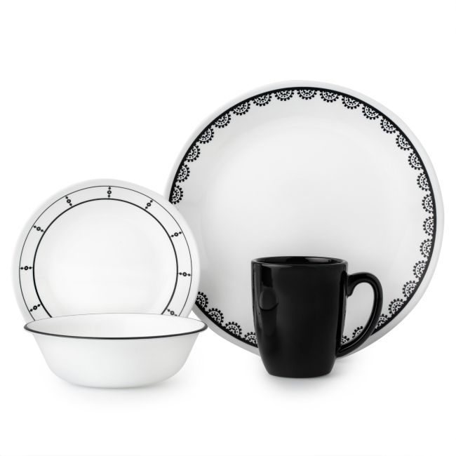 Corelle studio collection pure white