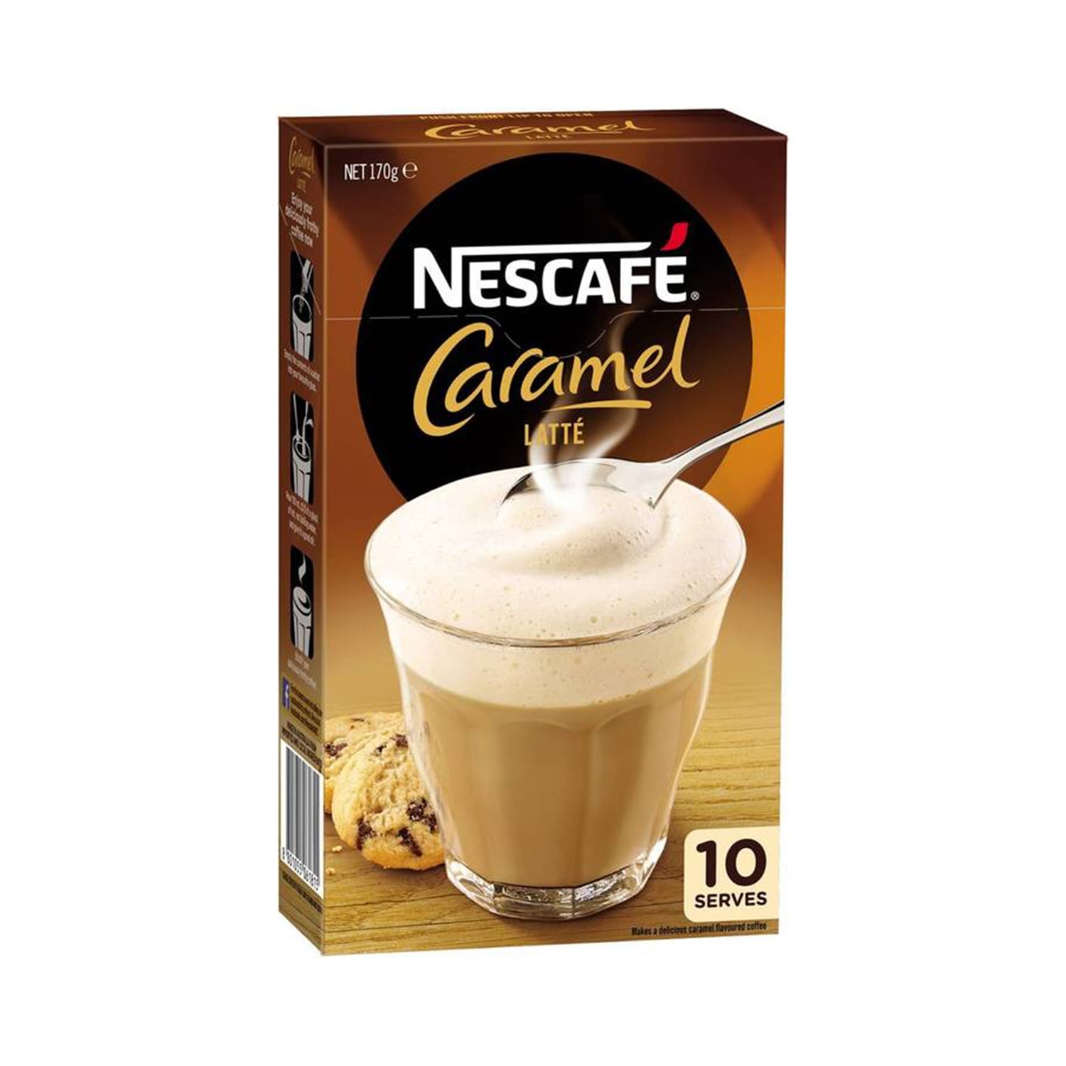 nescafe caramel latte sachets 3 in 1